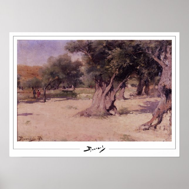 Vasily Polenov Poster de arte Zedign #53 (Frente)
