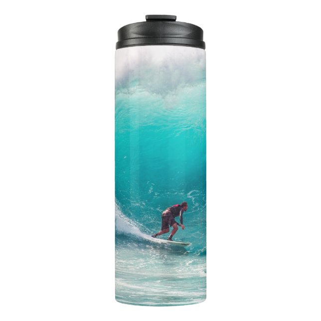 Vaso 16 termal que practica surf (Anverso)