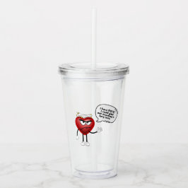 Vaso acrílico