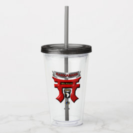 Vaso Acrílico 101.ª División Aerotransportada Rakkasans
