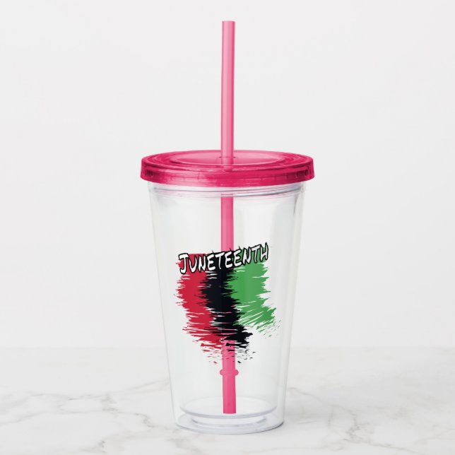 Vaso Acrílico 19 de junio (Anverso)