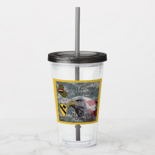 Vaso Acrílico 1.ª División de Caballería - Primer Equipo de los