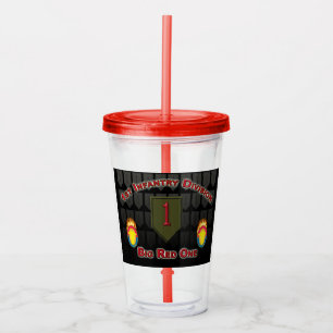 Vaso Acrílico 1.ª División de Infantería "Big Red One"