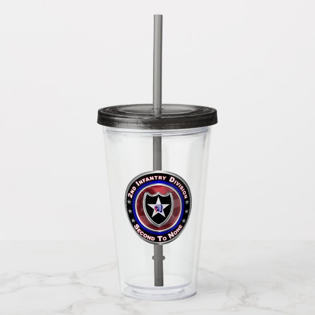 Vaso Acrílico 2.ª División de Infantería (Anverso)