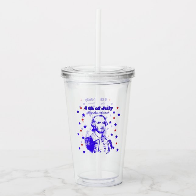 Vaso Acrílico 4th of July (Anverso)