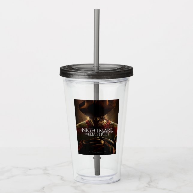 Vaso Acrílico A Nightmare on Elm Street | Movie Poster (Anverso)