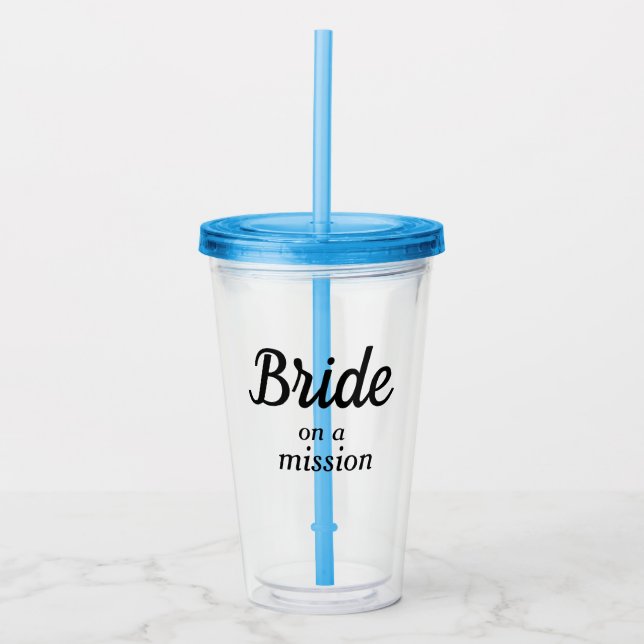 Vaso Acrílico Abastecimiento de agua para novias (Anverso)
