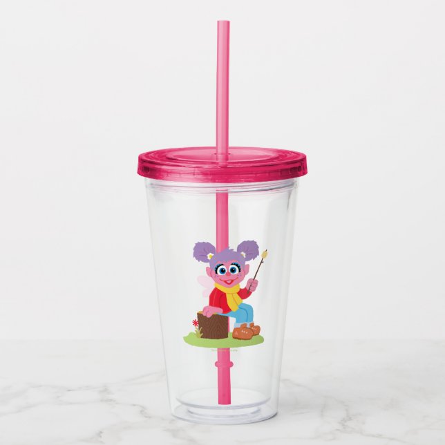 Vaso Acrílico Abby Cadabby | Making S'mores (Anverso)