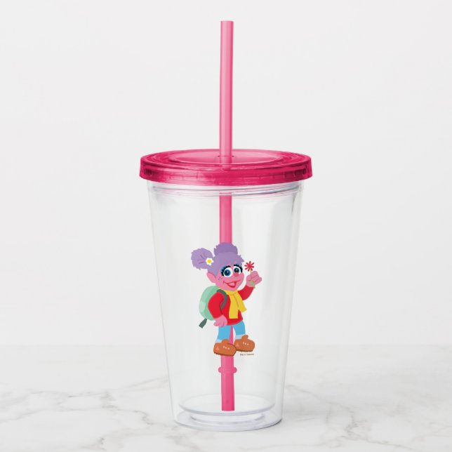 Vaso Acrílico Abby Cadabby Senking (Anverso)