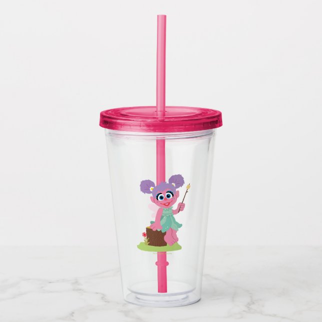 Vaso Acrílico Abby Cadabby Tostando Marismas (Anverso)