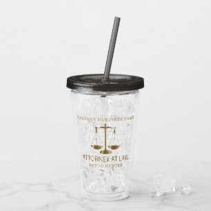 Vaso Acrílico Abogado