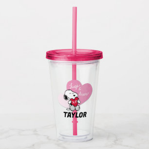 Vaso Acrílico Abrazos y besos sonoros