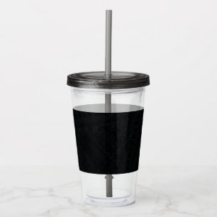 Vaso Acrílico Aceptación Textura geométrica oscura