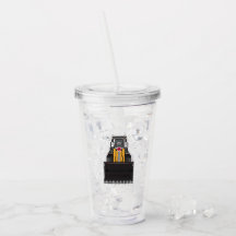 Acryl-Trinkbecher Grafik: Lady Loader
