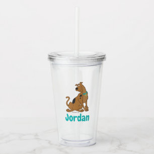 Vaso Acrílico Actitud tímida de Scooby-Doo