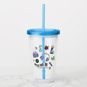 Vaso Acrílico Activar la música