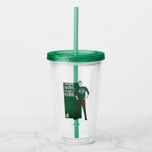 Vaso Acrílico Ahí, Sheldon está aquí