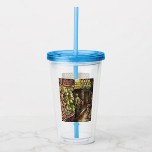 Vaso Acrílico Al norte del circo