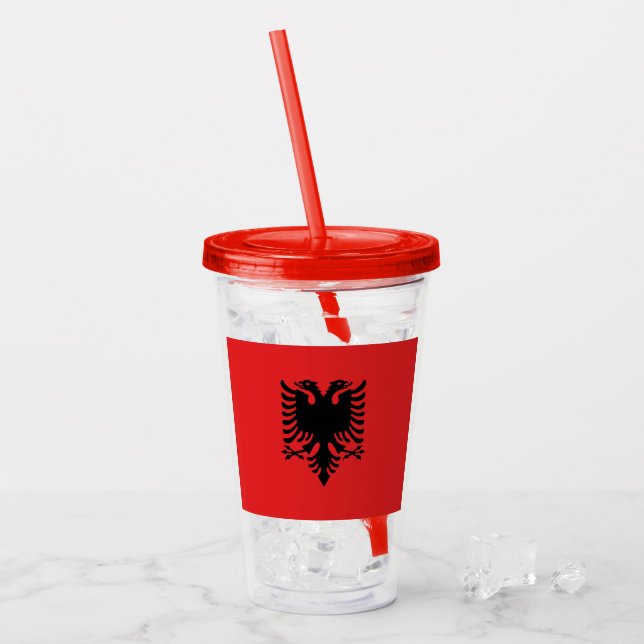Vaso Acrílico Albania (Anverso (hielo))