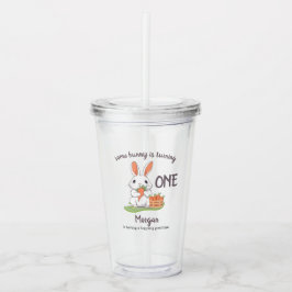 Vaso Acrílico Algunos conejitos son Chicas de un niño