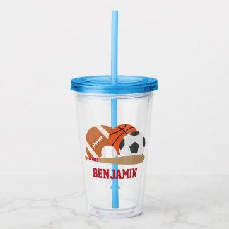 Vaso Acrílico All Star Sports