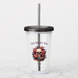 Vaso Acrílico Amante de la Romance Oscura