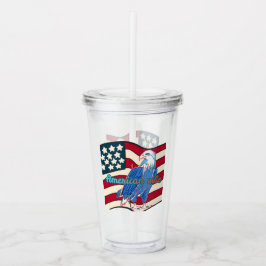 Vaso Acrílico American vibe