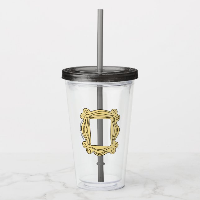 Vaso Acrílico AMIGOS™ | Marco del agujero de la aguja (Anverso)