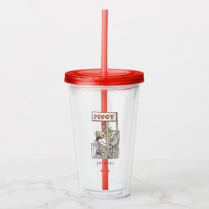 Vaso Acrílico AMIGOS™ Ross y Rachel PIVOT
