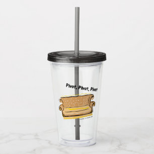 Vaso Acrílico AMIGOS™ tabla dinámica