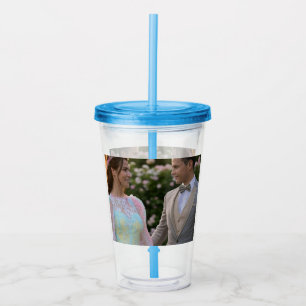Vaso Acrílico Añadir Personalizar de fotografía Boda