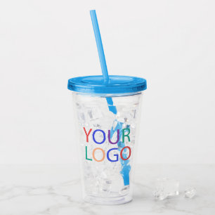Vaso Acrílico Añadir su Personalizado de logotipos profesionales