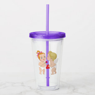 Vaso Acrílico Ángel