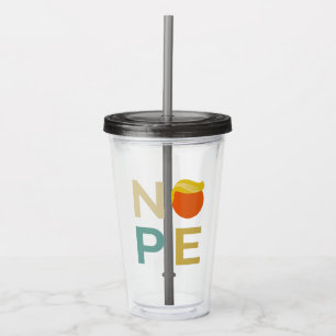 Vaso Acrílico Anti-Trump - Edición No III