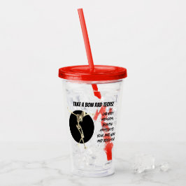 Vaso Acrílico Apreciación de Skeleton Rad Tech