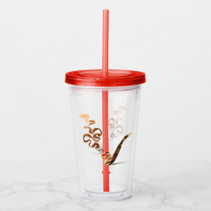 Vaso Acrílico Arte de fumar en pipa 1