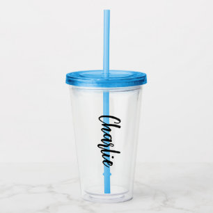 Vaso Acrílico Artículos de fiesta personalizados que brillan en