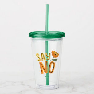 Vaso Acrílico Así que no