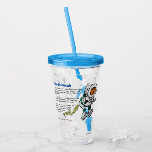 Vaso Acrílico Astronauta farsante
