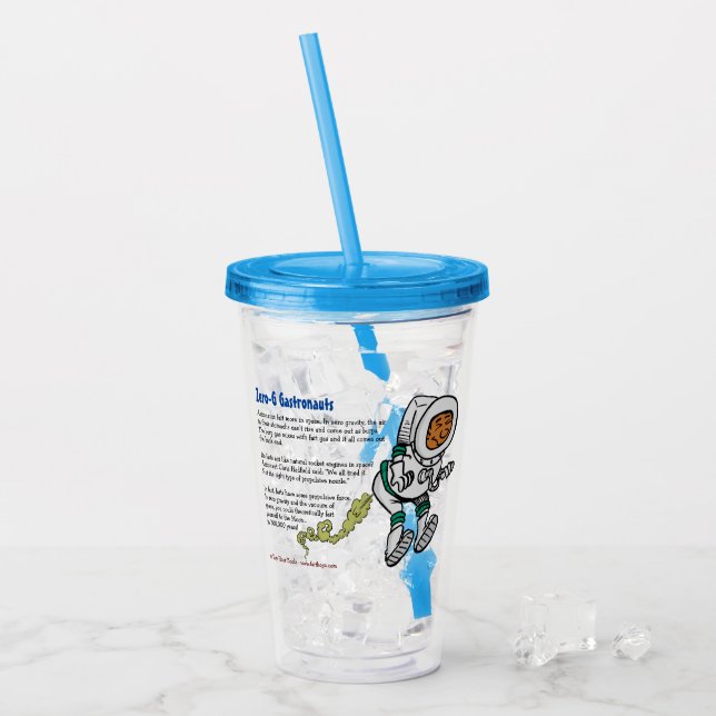 Vaso Acrílico Astronauta farsante (Anverso (hielo))