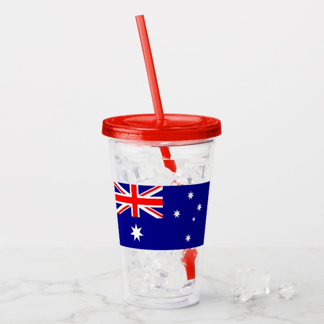 Vaso Acrílico Australia (Anverso (hielo))