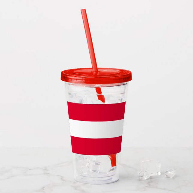 Vaso Acrílico Austria (Anverso (hielo))