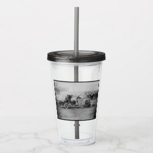 Vaso Acrílico Auto Car Polo, Extreme Deportes Motores Coney Isla