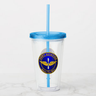 Vaso Acrílico Aviación del Ejército