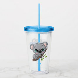 Vaso Acrílico Baby Koala