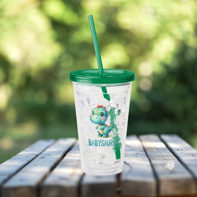 Vaso Acrílico Babysaurus (Subido por el creador)
