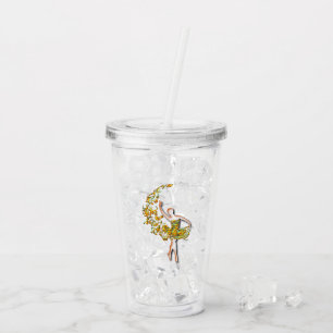 Vaso Acrílico Bailarina de ballet de ballet de Tumbler Acrílico 