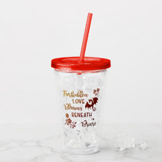 Vaso Acrílico Bajo las zarzas Brenda K Davies