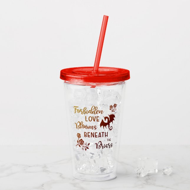 Vaso Acrílico Bajo las zarzas Brenda K Davies (Reverso (hielo))