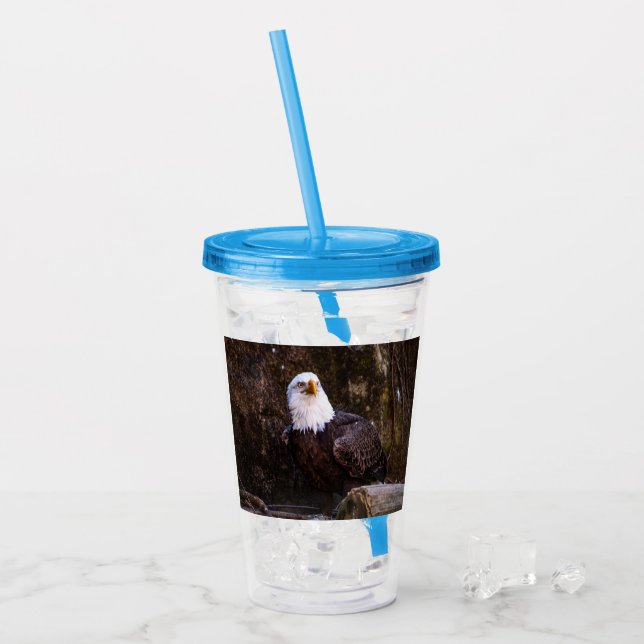 Vaso Acrílico Bald Eagle (Anverso (hielo))